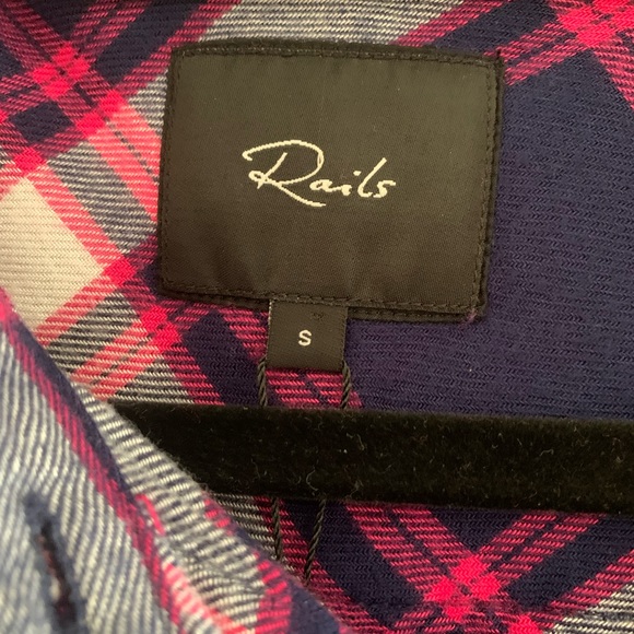 New Rails flannel button down - Picture 6 of 11
